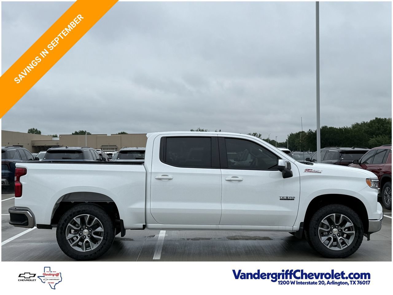 New 2026 Chevrolet Silverado 1500 LT w/ Texas Edition Plus AWD/4WD image 3