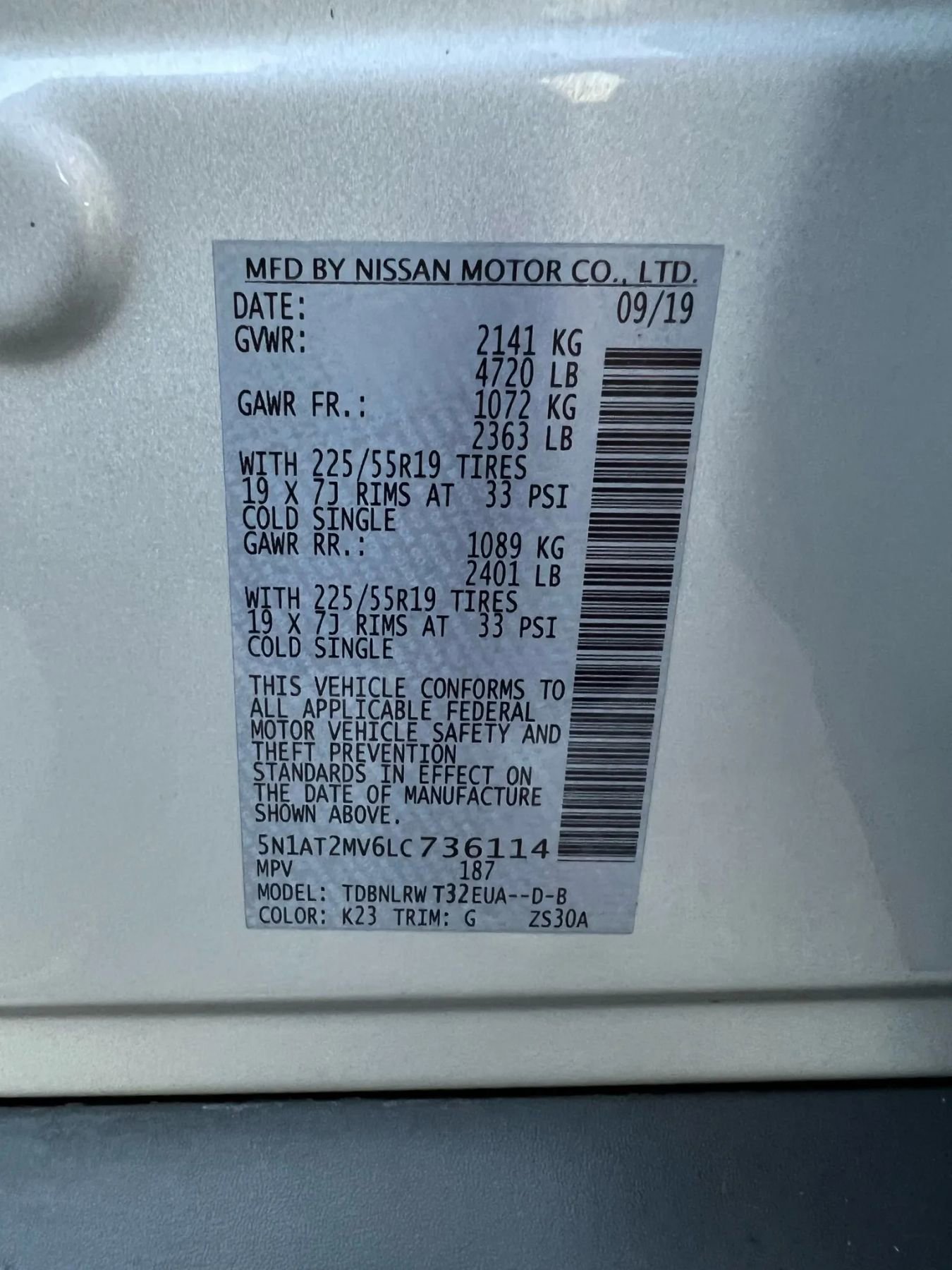 Used 2020 Nissan Rogue SL image 71