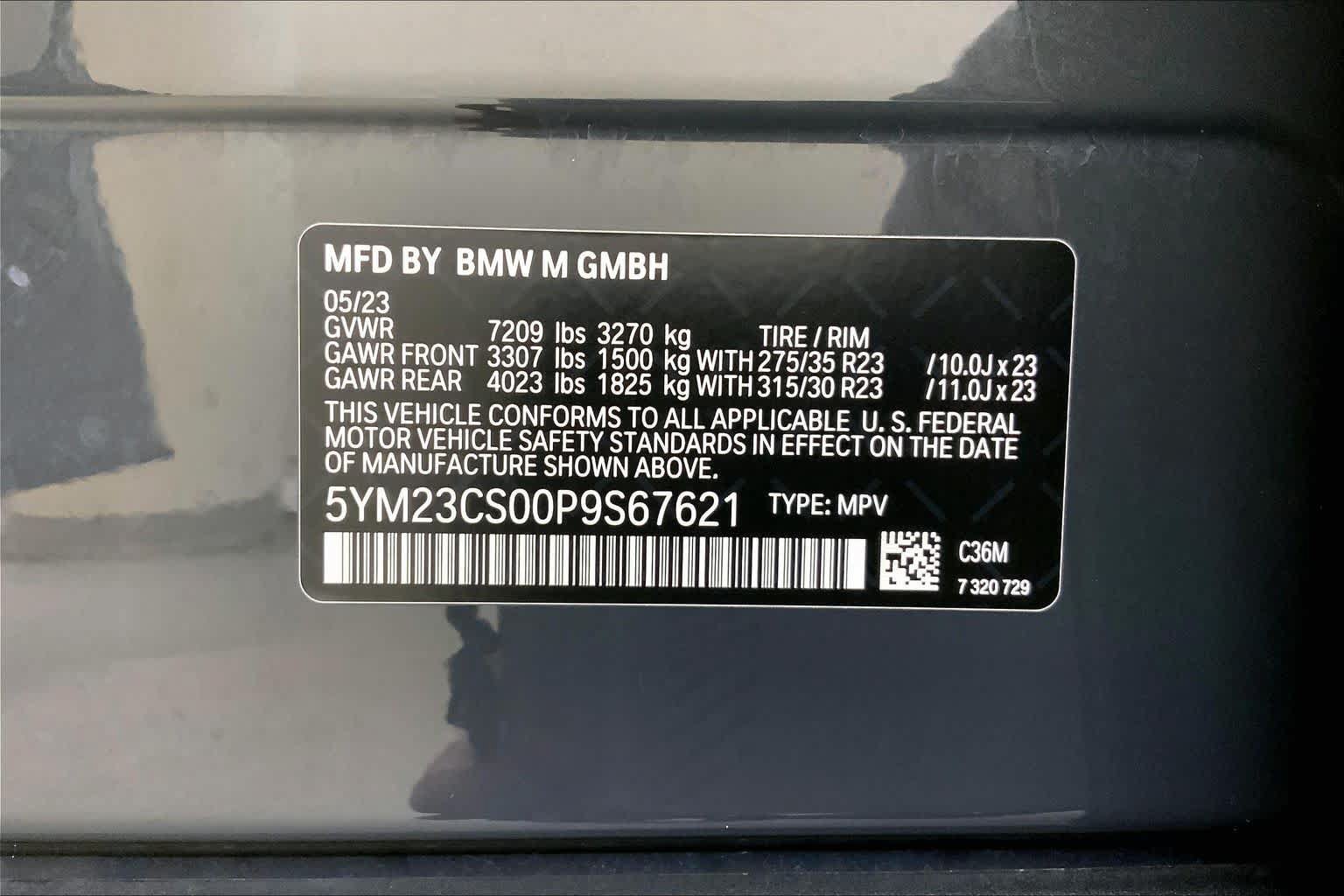 Used 2023 BMW XM AWD/4WD image 36