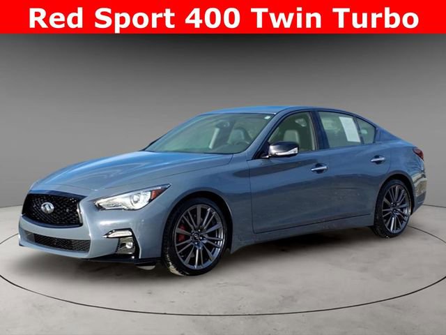 Used 2024 INFINITI Q50 Red Sport 400 RWD image 1