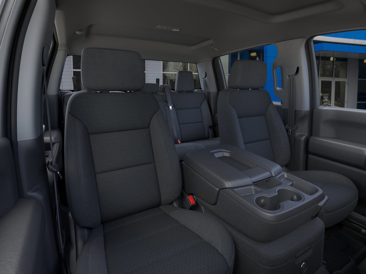 New 2026 Chevrolet Silverado 1500 Custom Trail Boss w/ Turbomax Blackout Package AWD/4WD image 25