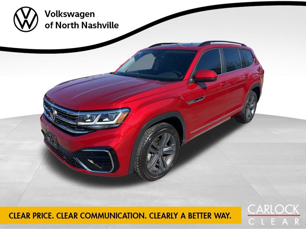Used 2021 Volkswagen Atlas SE image 1