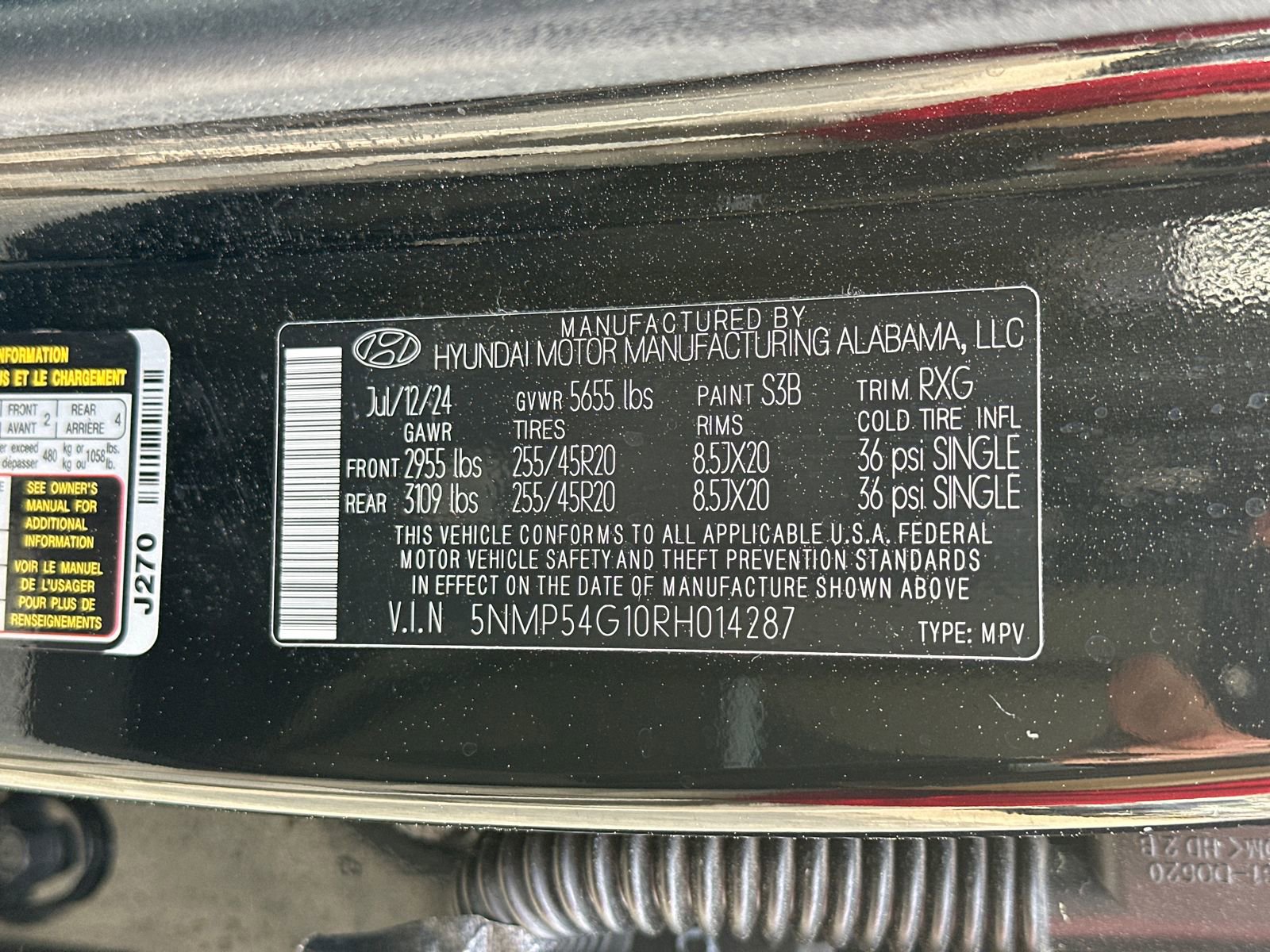 Used 2024 Hyundai Santa Fe Calligraphy image 36