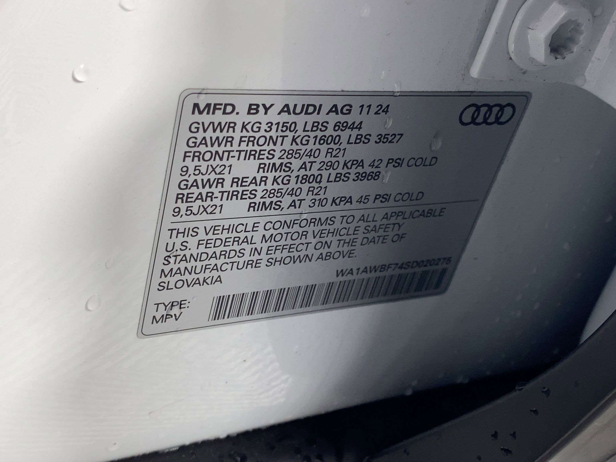 Used 2025 Audi SQ7 Premium Plus w/ Executive Package image 19