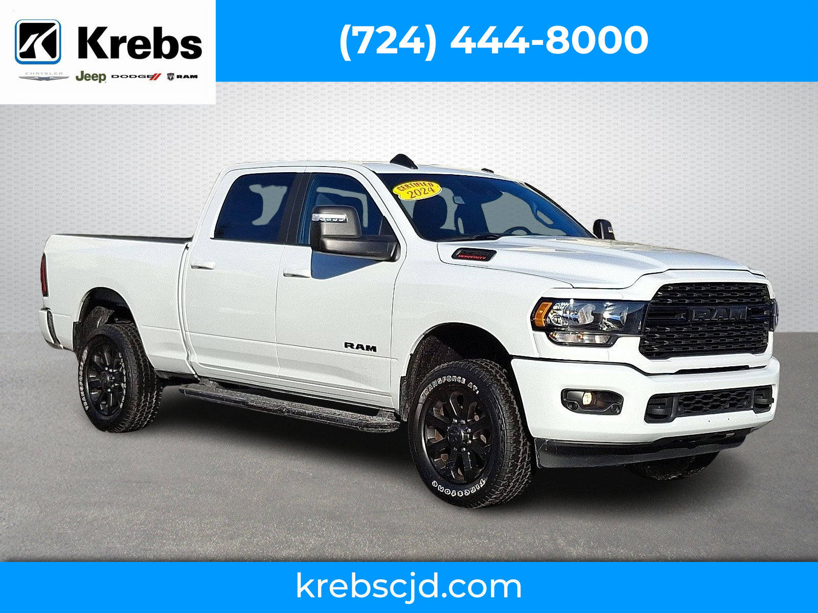 Certified 2024 RAM 2500 Big Horn w/ Night Edition