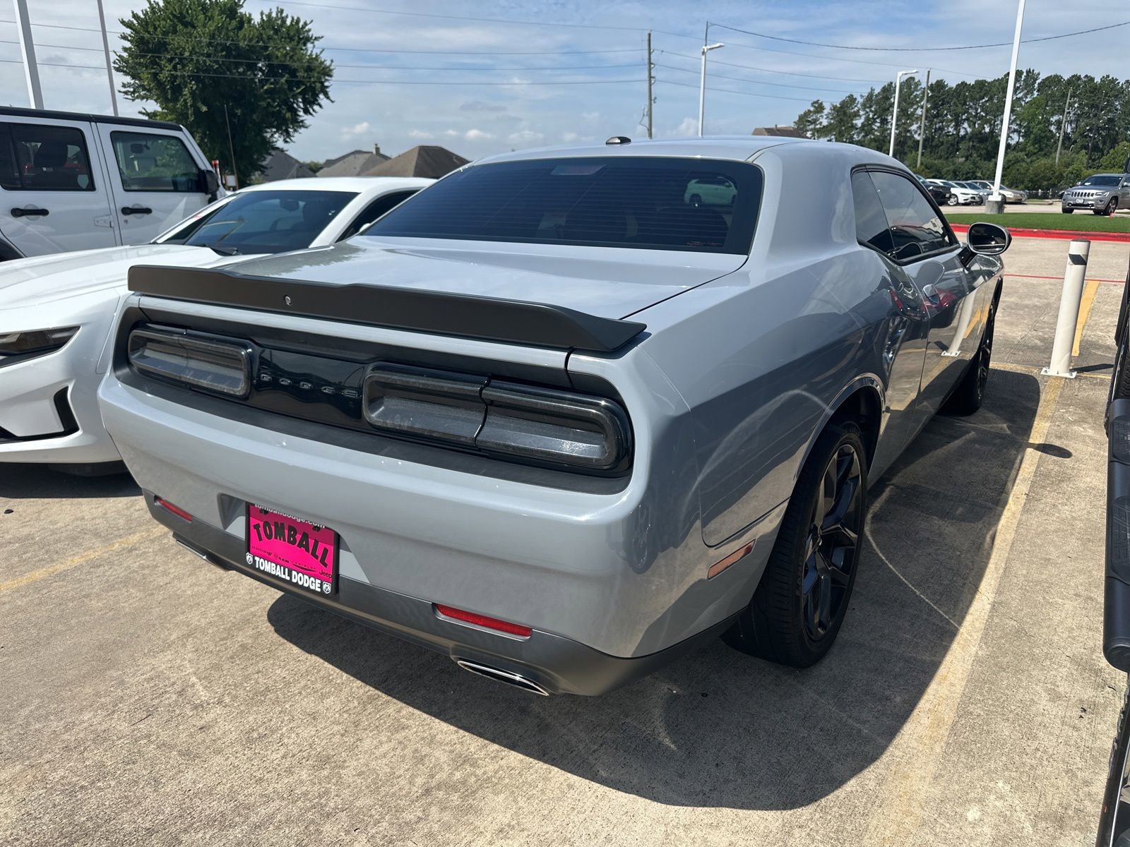Used 2021 Dodge Challenger SXT w/ Blacktop Package RWD image 4