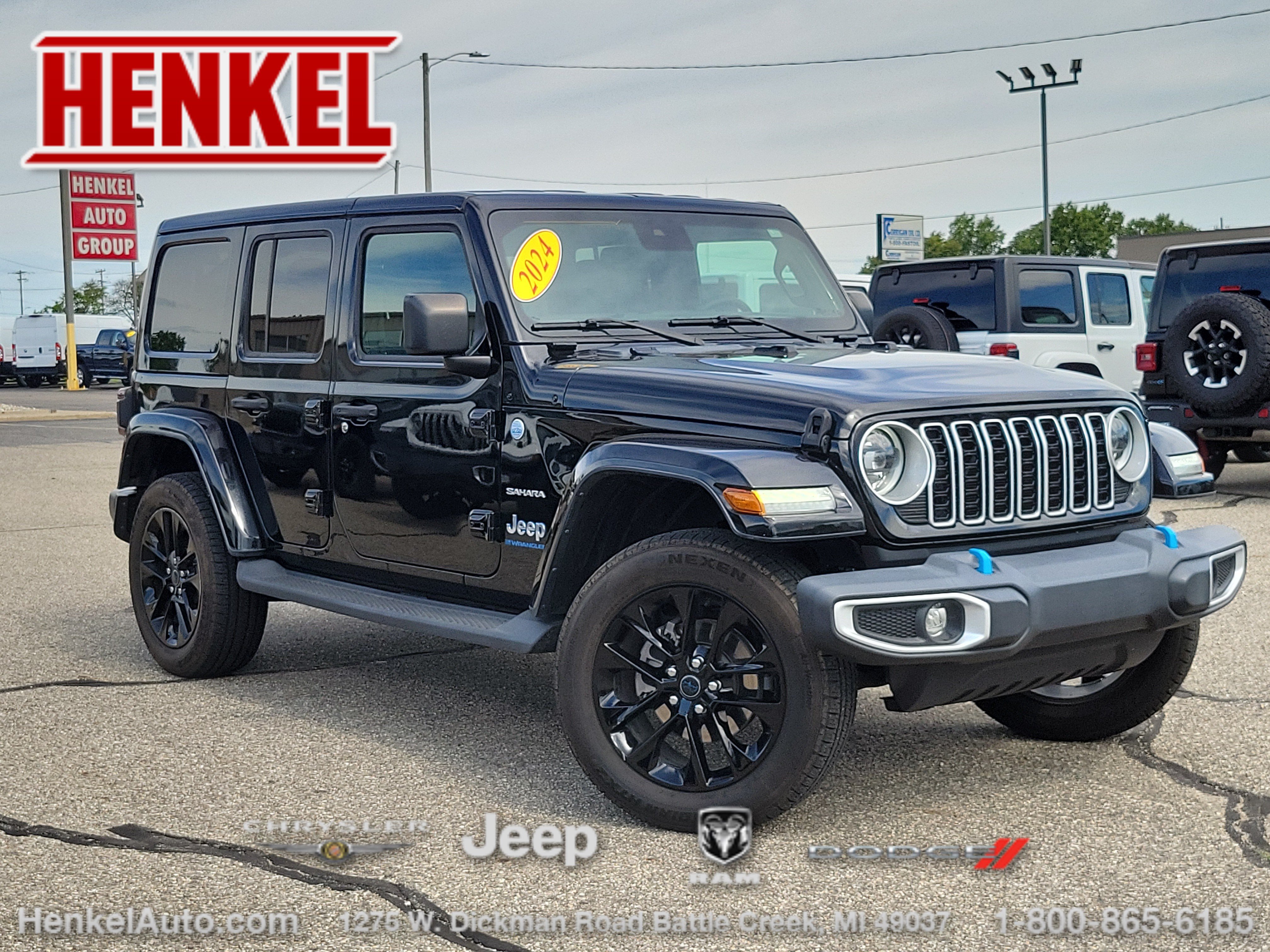 Used 2024 Jeep Wrangler Unlimited Sahara w/ Safety Group