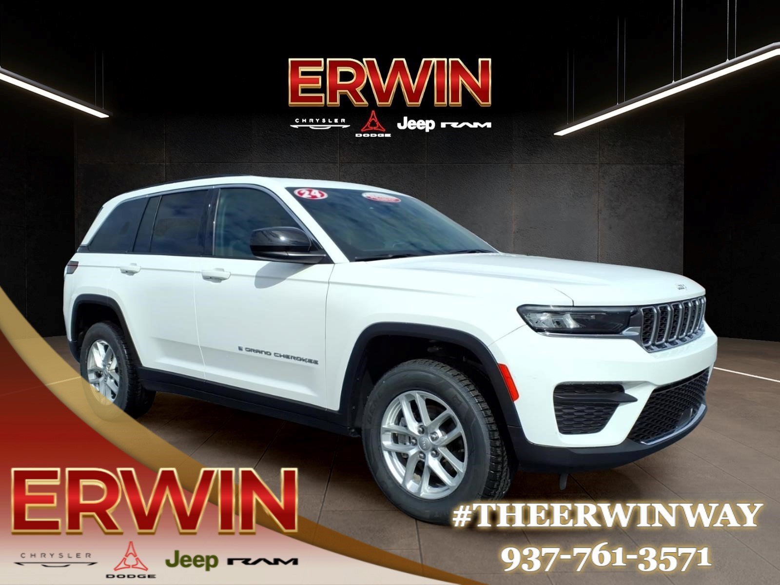 Certified 2024 Jeep Grand Cherokee Laredo X w/ Luxury Tech Group I AWD/4WD image 1
