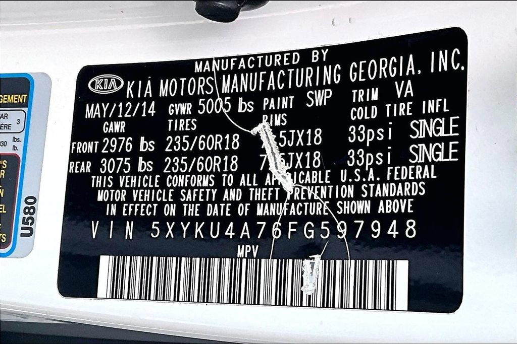 Used 2015 Kia Sorento EX image 18