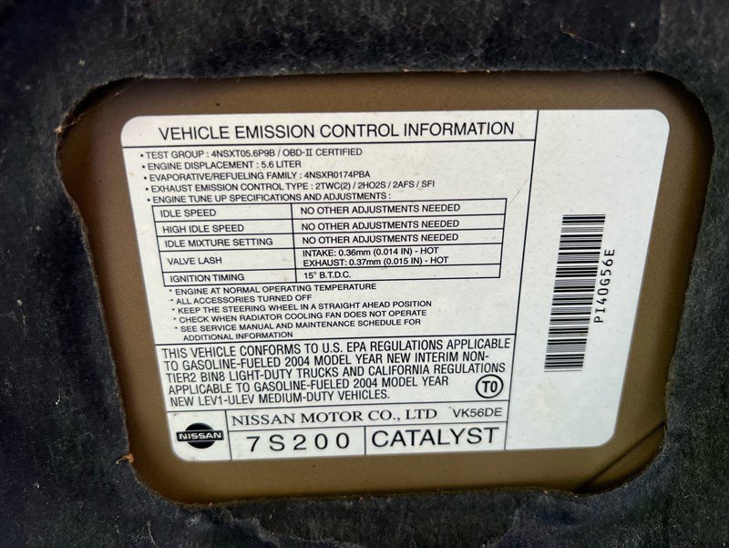 Used 2004 Nissan Titan SE AWD/4WD image 47
