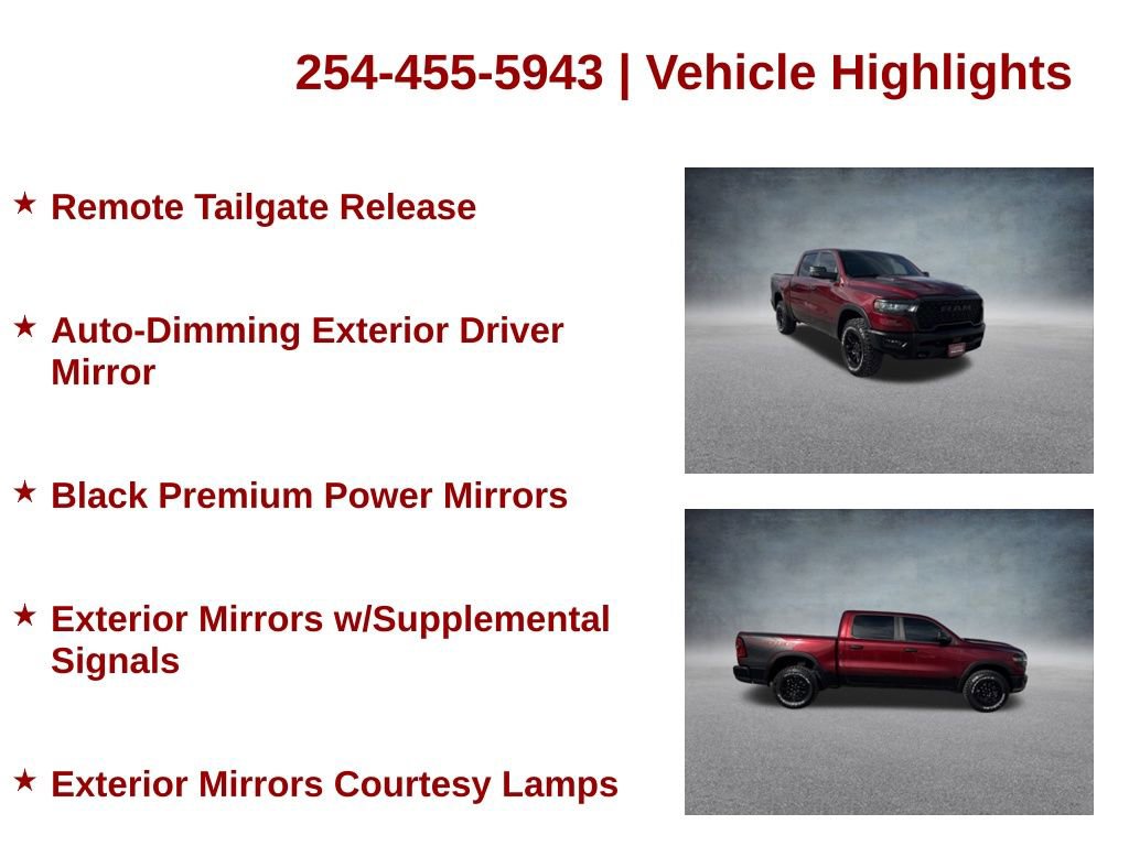 Used 2025 RAM 1500 Rebel w/ Rebel Level 1 Equipment Group image 25