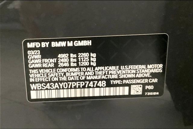 Used 2023 BMW M3 Competition w/ M Carbon Exterior Package AWD/4WD image 13