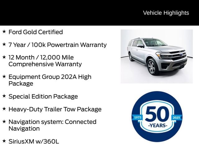 Certified 2022 Ford Expedition Max XLT image 6