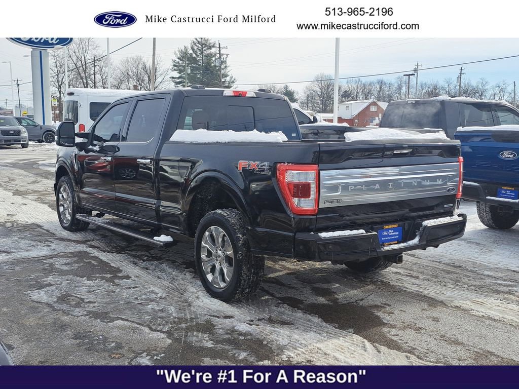 Certified 2021 Ford F150 Platinum w/ Equipment Group 701A High image 3