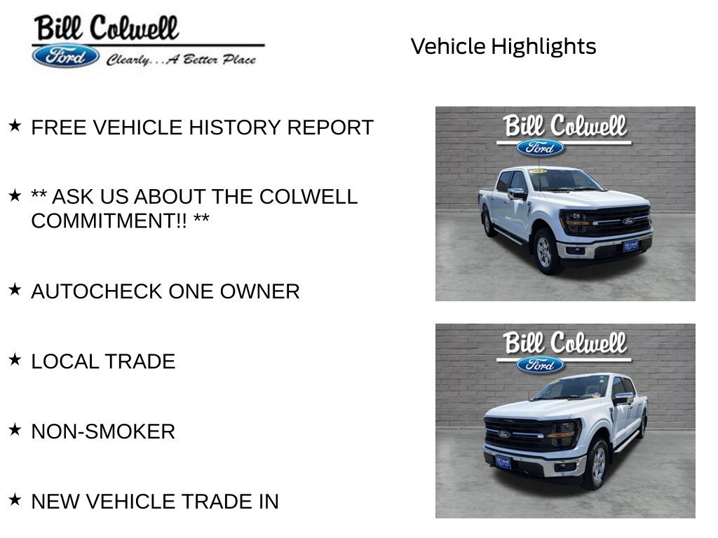 Certified 2024 Ford F150 XLT w/ Equipment Group 302A MID AWD/4WD image 12