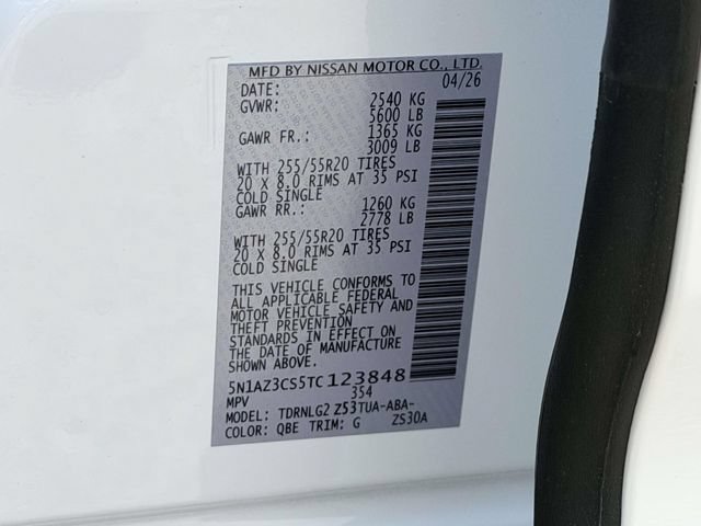 New 2026 Nissan Murano SL AWD/4WD image 24