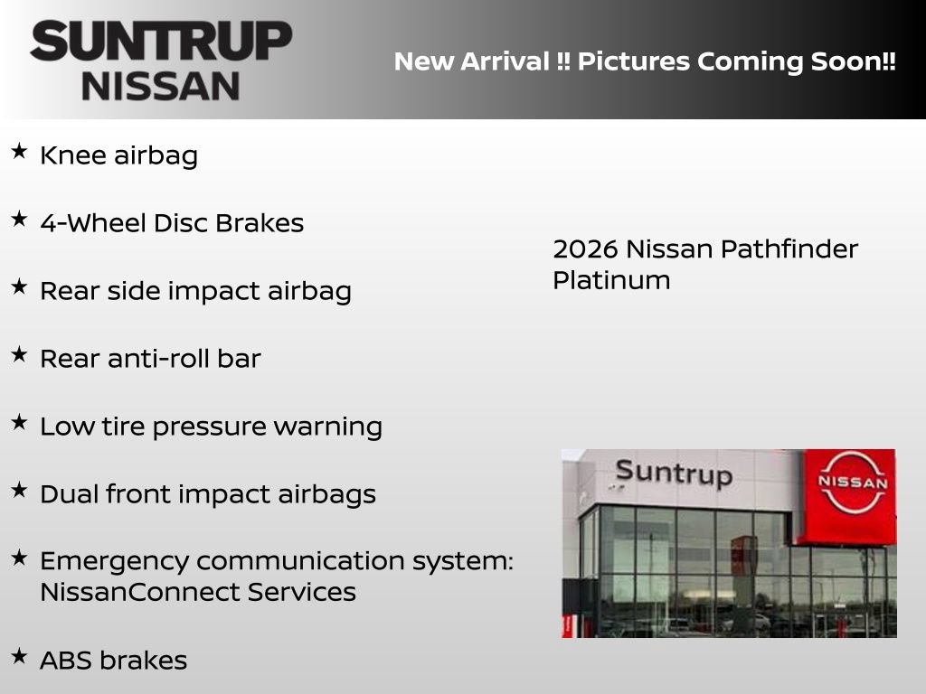 New 2026 Nissan Pathfinder Platinum AWD/4WD image 5
