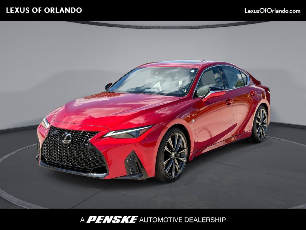 Certified 2022 Lexus IS 350 F Sport w/ Accessory Package
