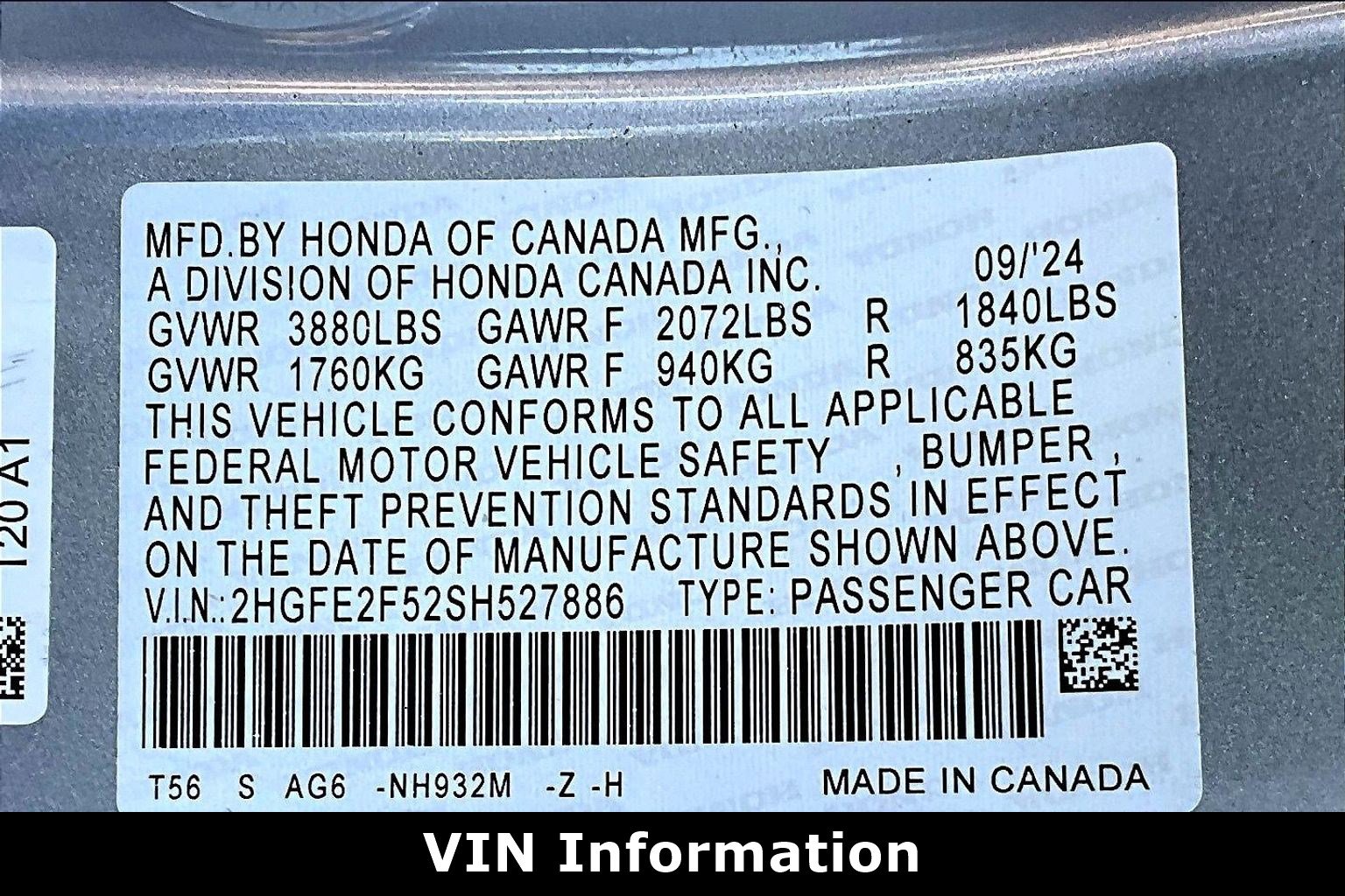 Used 2025 Honda Civic Sport image 18