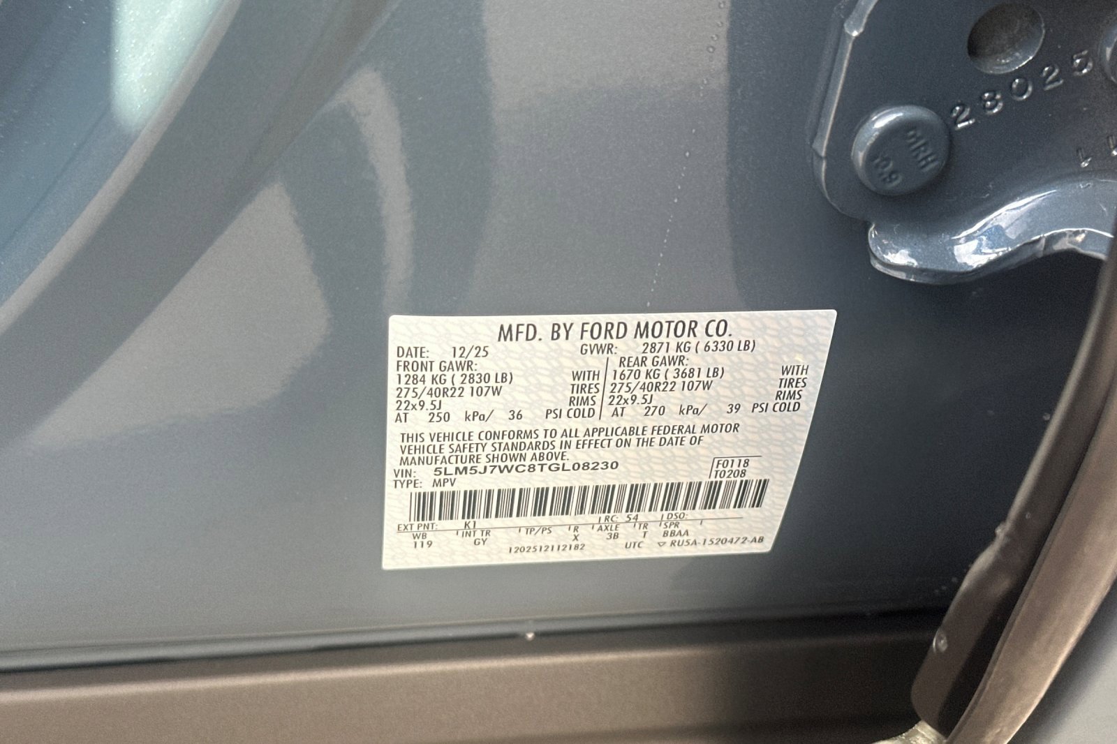 New 2026 Lincoln Aviator Reserve w/ Luxury Package image 27