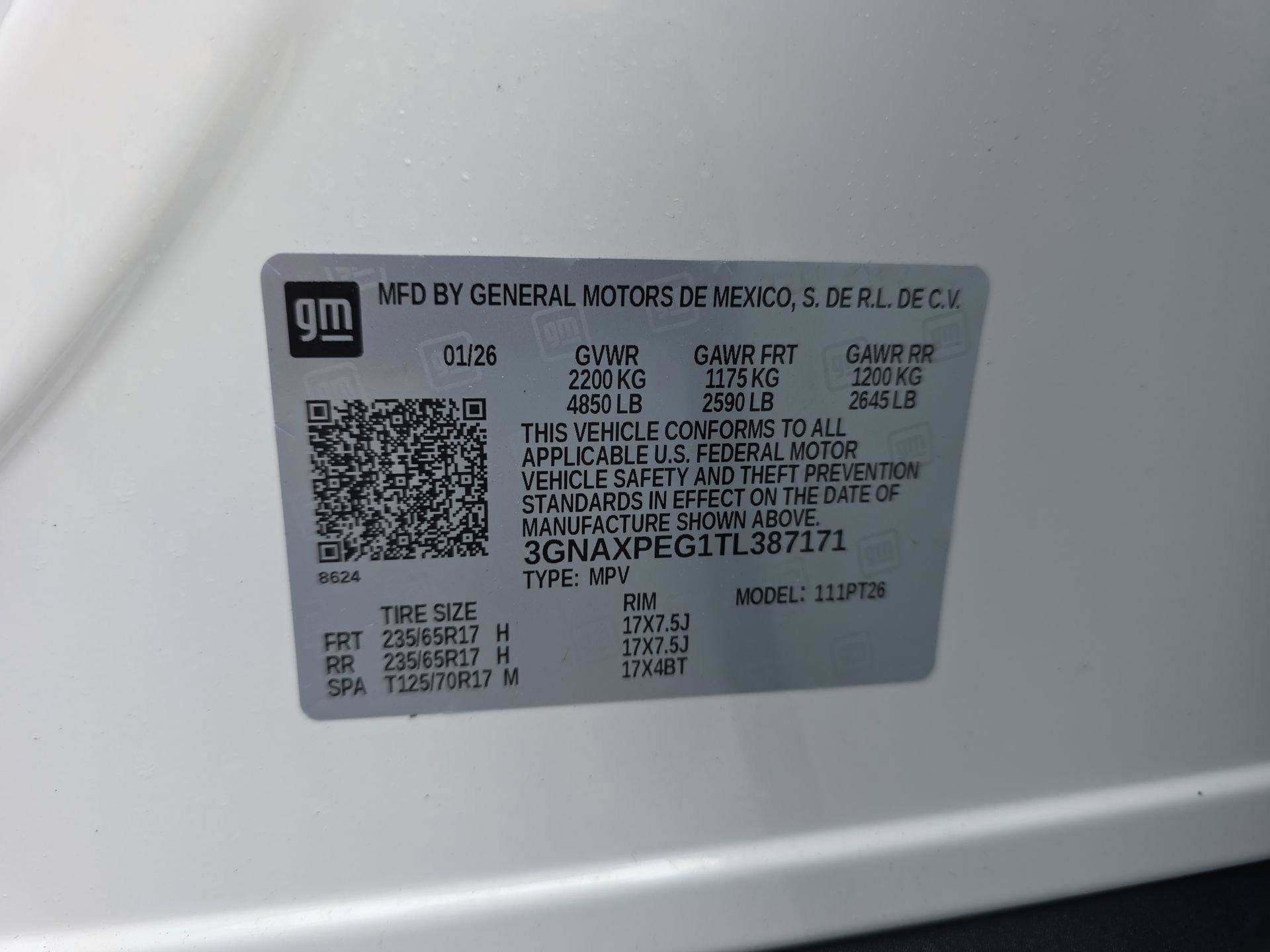 New 2026 Chevrolet Equinox LT w/ Convenience Package II image 32