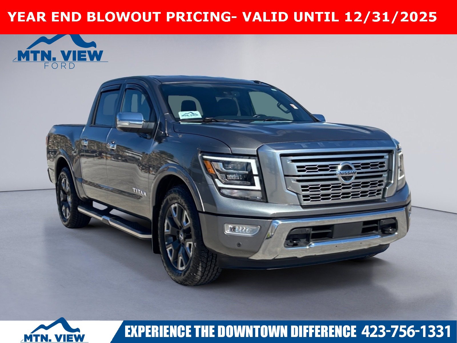 Used 2021 Nissan Titan Platinum Reserve image 8