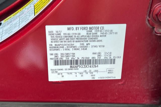 Used 2018 Ford EcoSport SES w/ Interior Protection Package image 38