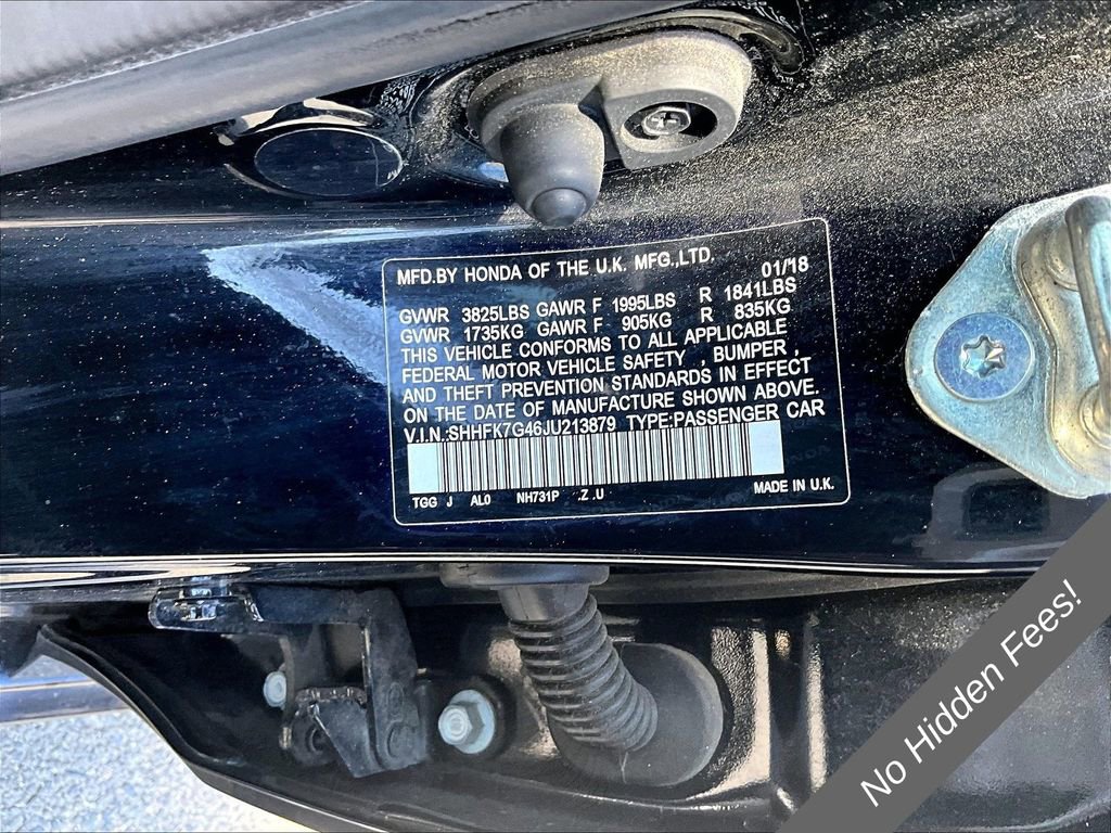 Used 2018 Honda Civic Sport image 27