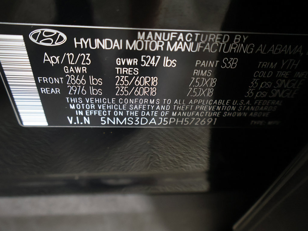 Used 2023 Hyundai Santa Fe SEL w/ Premium Package AWD/4WD image 50