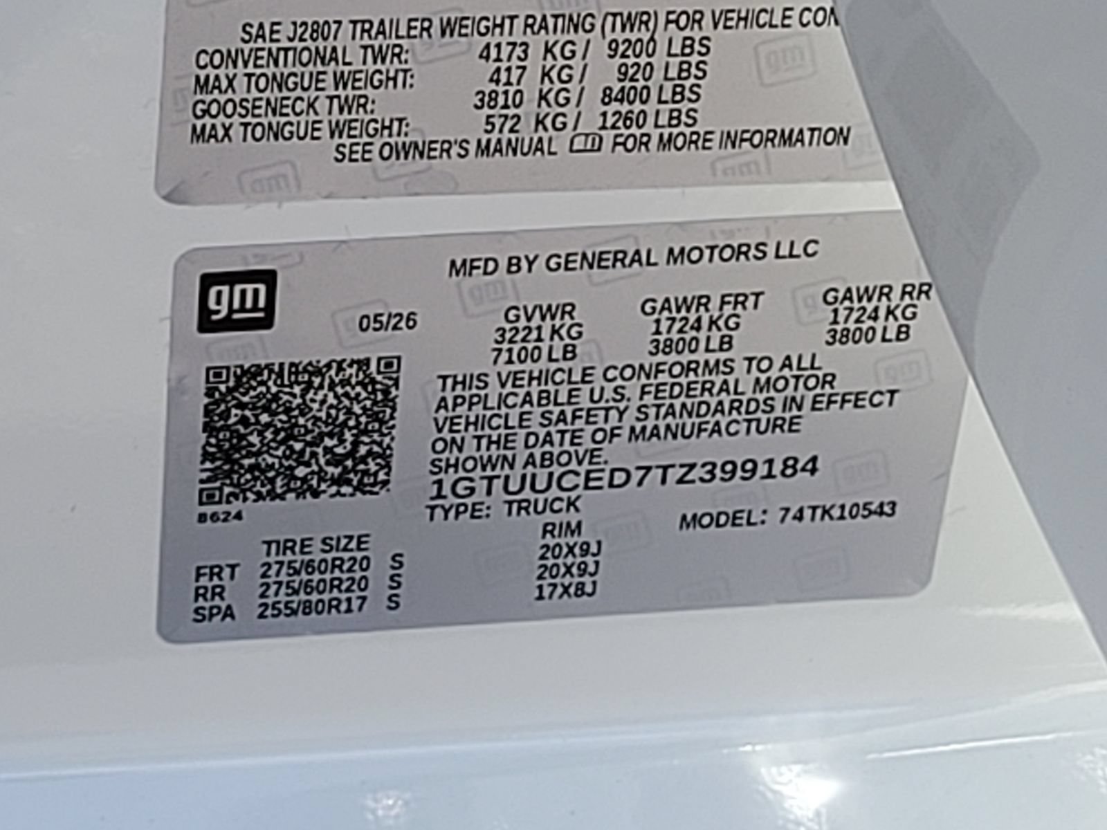 New 2026 GMC Sierra 1500 Elevation w/ X31 Off-Road Package AWD/4WD image 13