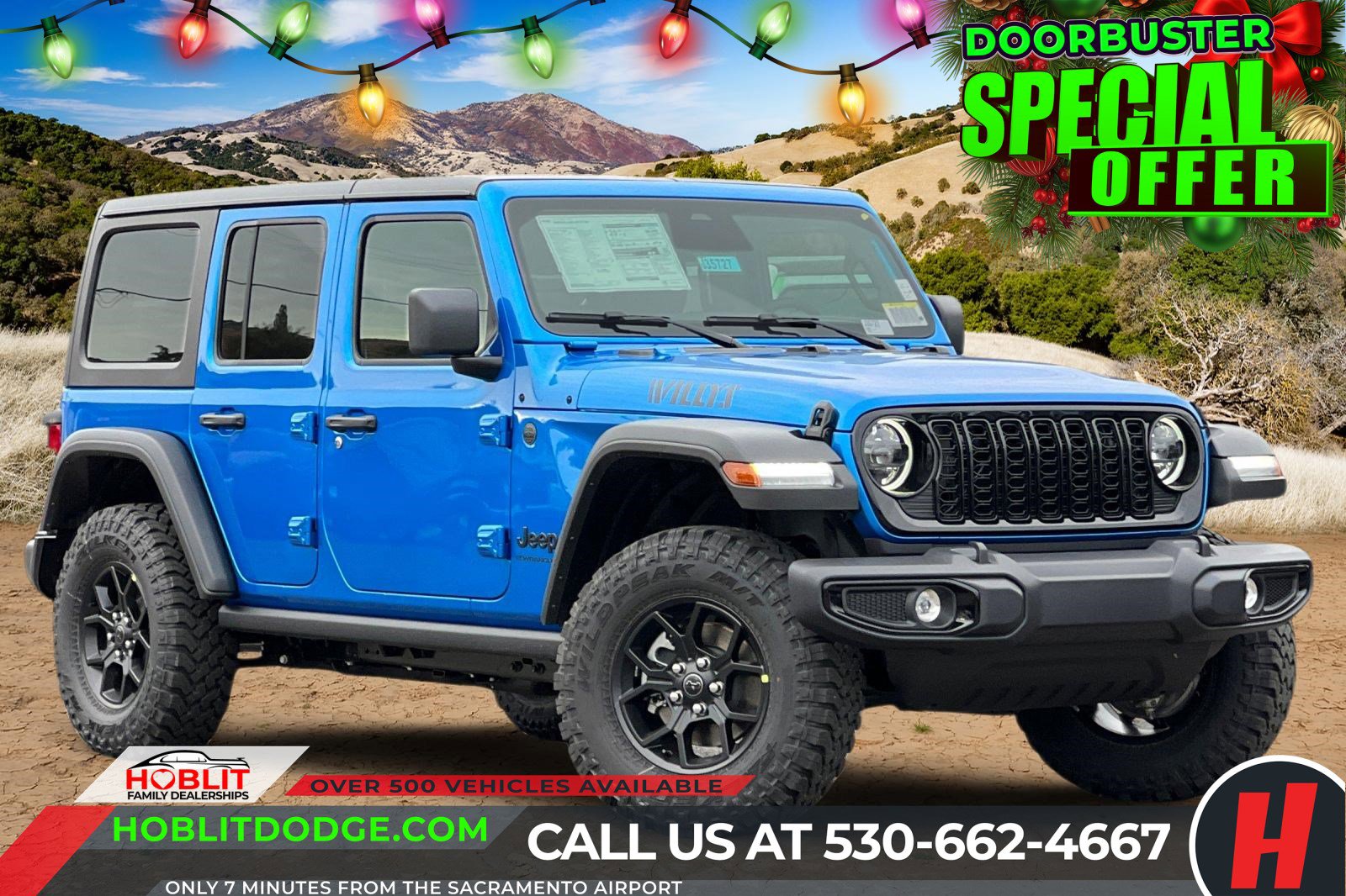 New 2026 Jeep Wrangler Unlimited Sport image 1