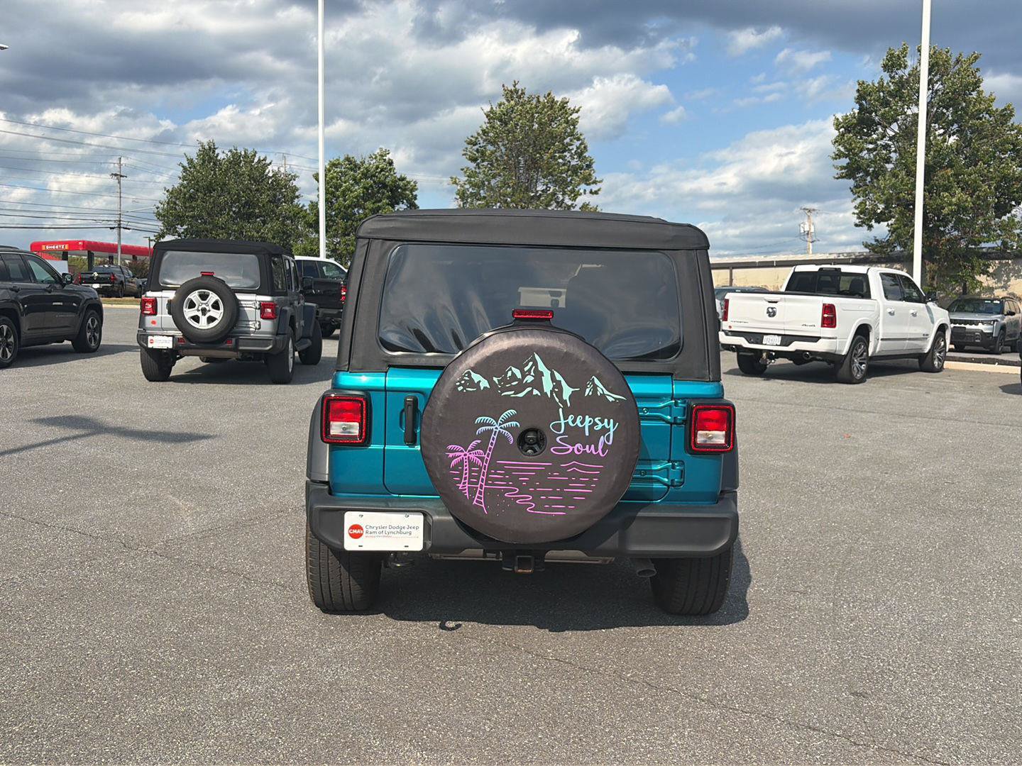 Used 2020 Jeep Wrangler Unlimited Sport S AWD/4WD image 4