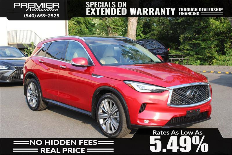Used 2022 INFINITI QX50 Sensory