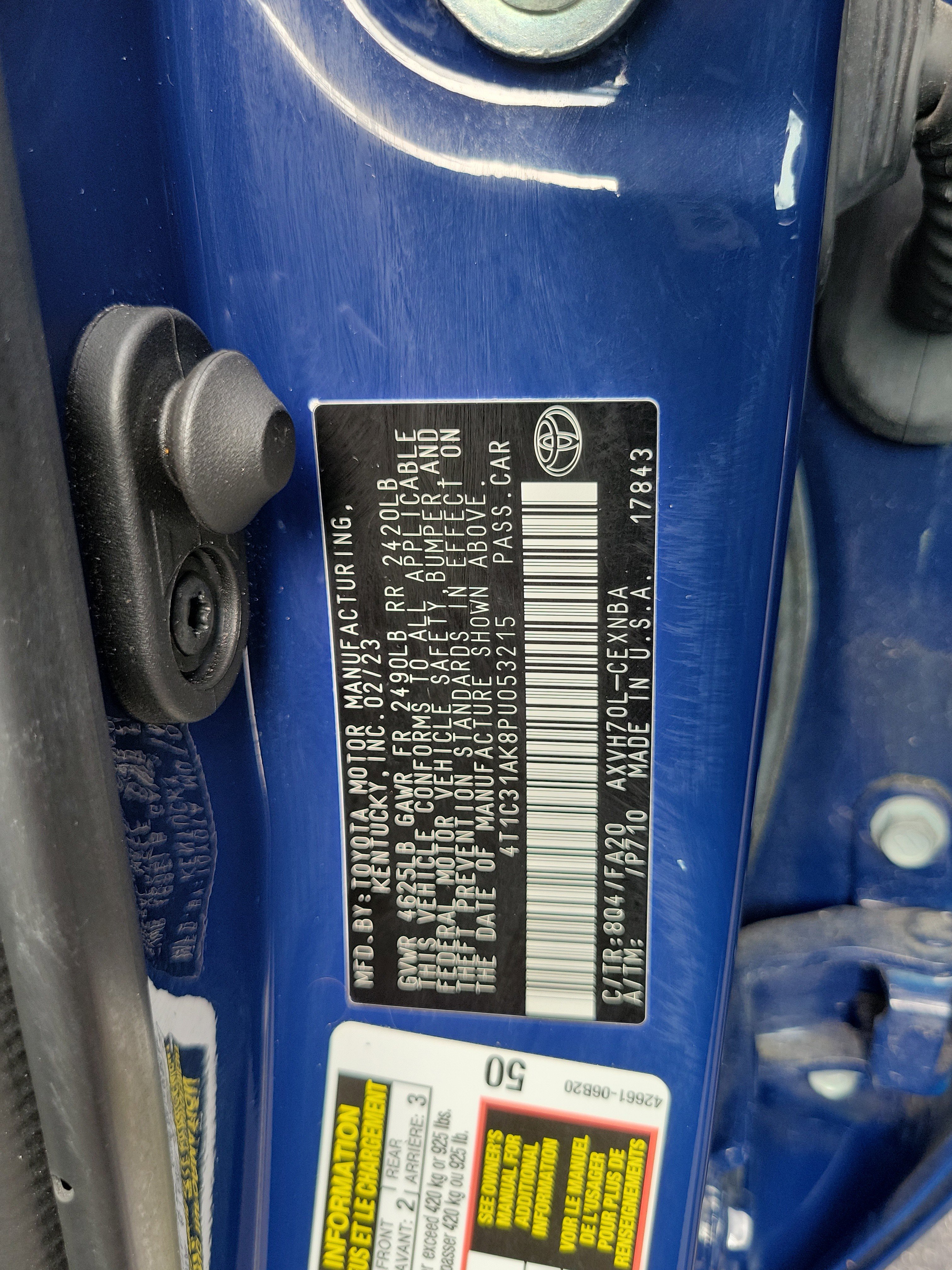 Used 2023 Toyota Camry LE image 30