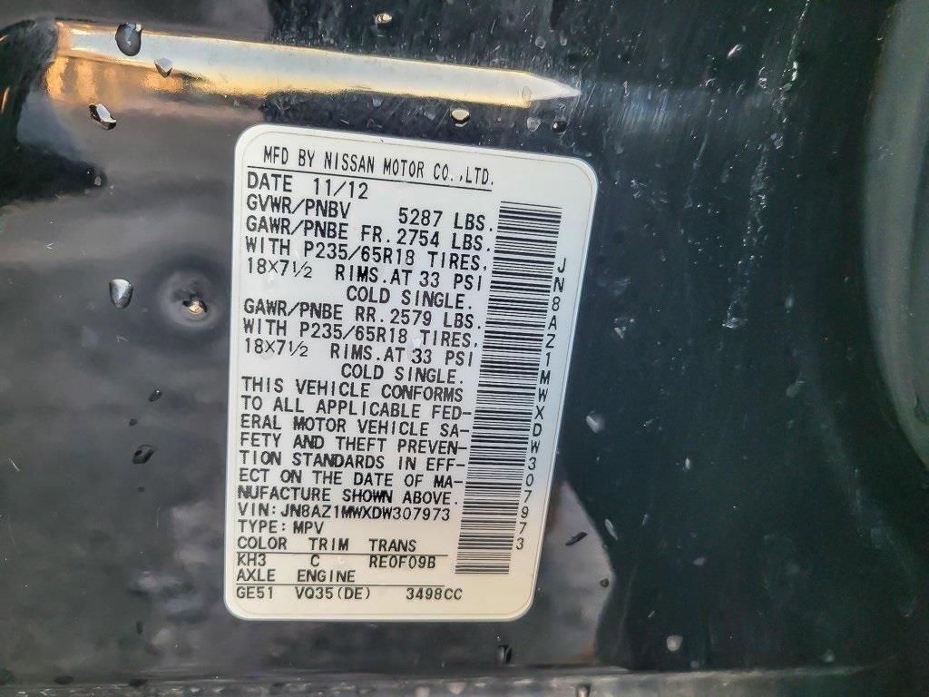 Used 2013 Nissan Murano S image 24