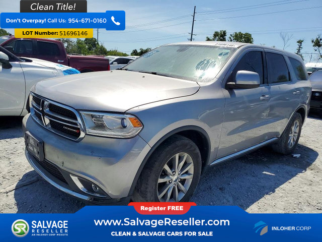 Used 2017 Dodge Durango SXT w/ 3rd Row Seating Group RWD image 1