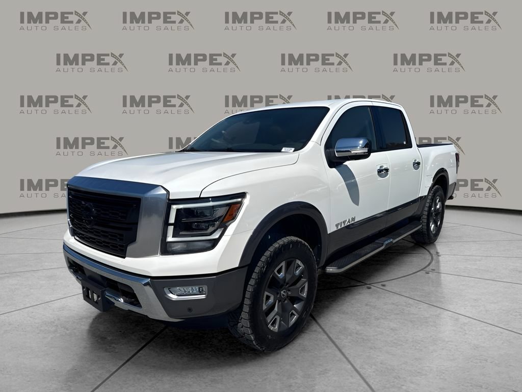 Used 2024 Nissan Titan Platinum Reserve w/ Moonroof Package AWD/4WD video 1