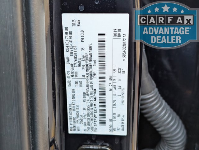 Used 2021 Ford F150 Platinum w/ Equipment Group 701A High AWD/4WD image 41