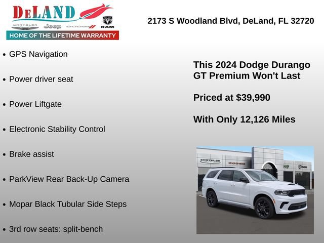 Used 2024 Dodge Durango GT AWD/4WD image 12