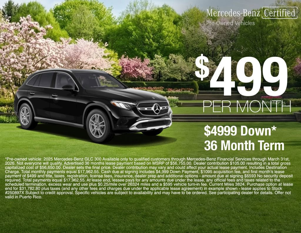 Certified 2025 Mercedes-Benz GLC 300 4MATIC image 3