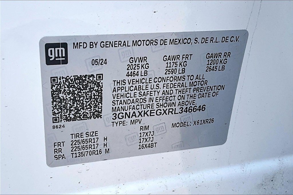 Certified 2024 Chevrolet Equinox LT image 15