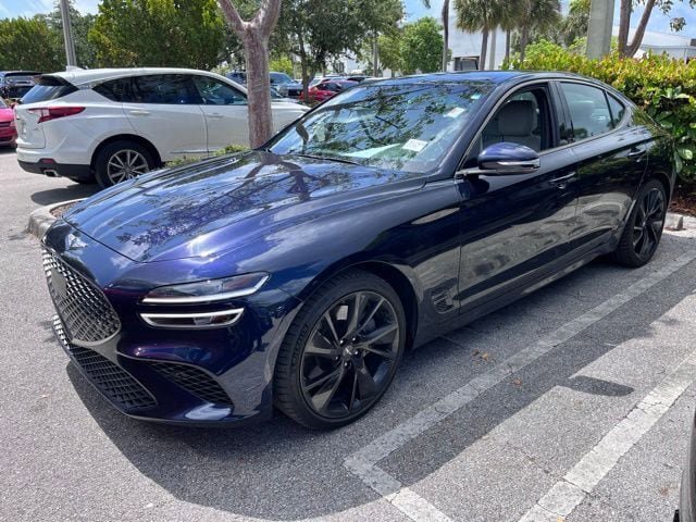 Used 2023 Genesis G70 3.3T w/ Sport Advanced Package RWD image 2