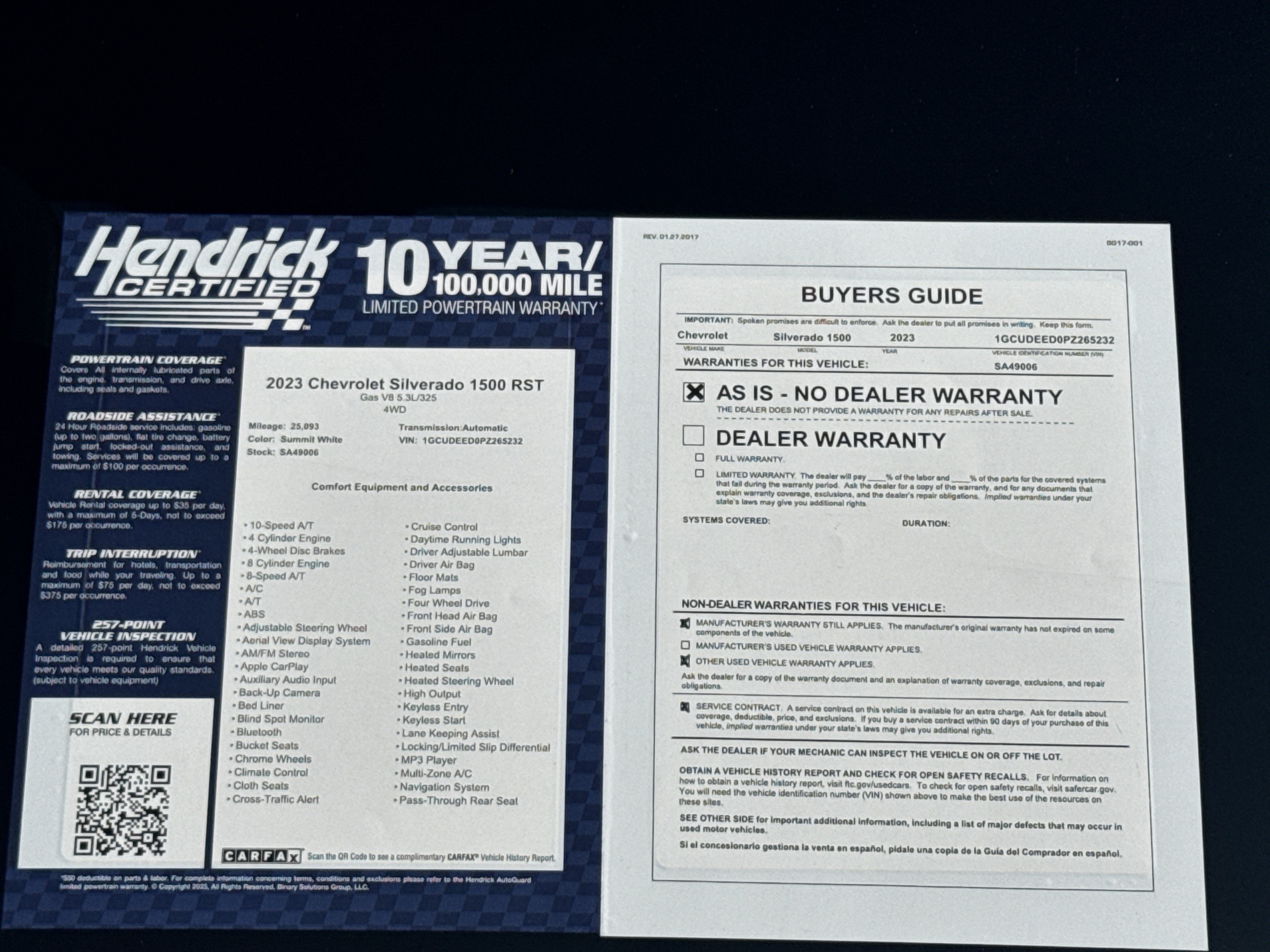 Used 2023 Chevrolet Silverado 1500 RST w/ All Star Edition Plus AWD/4WD image 35