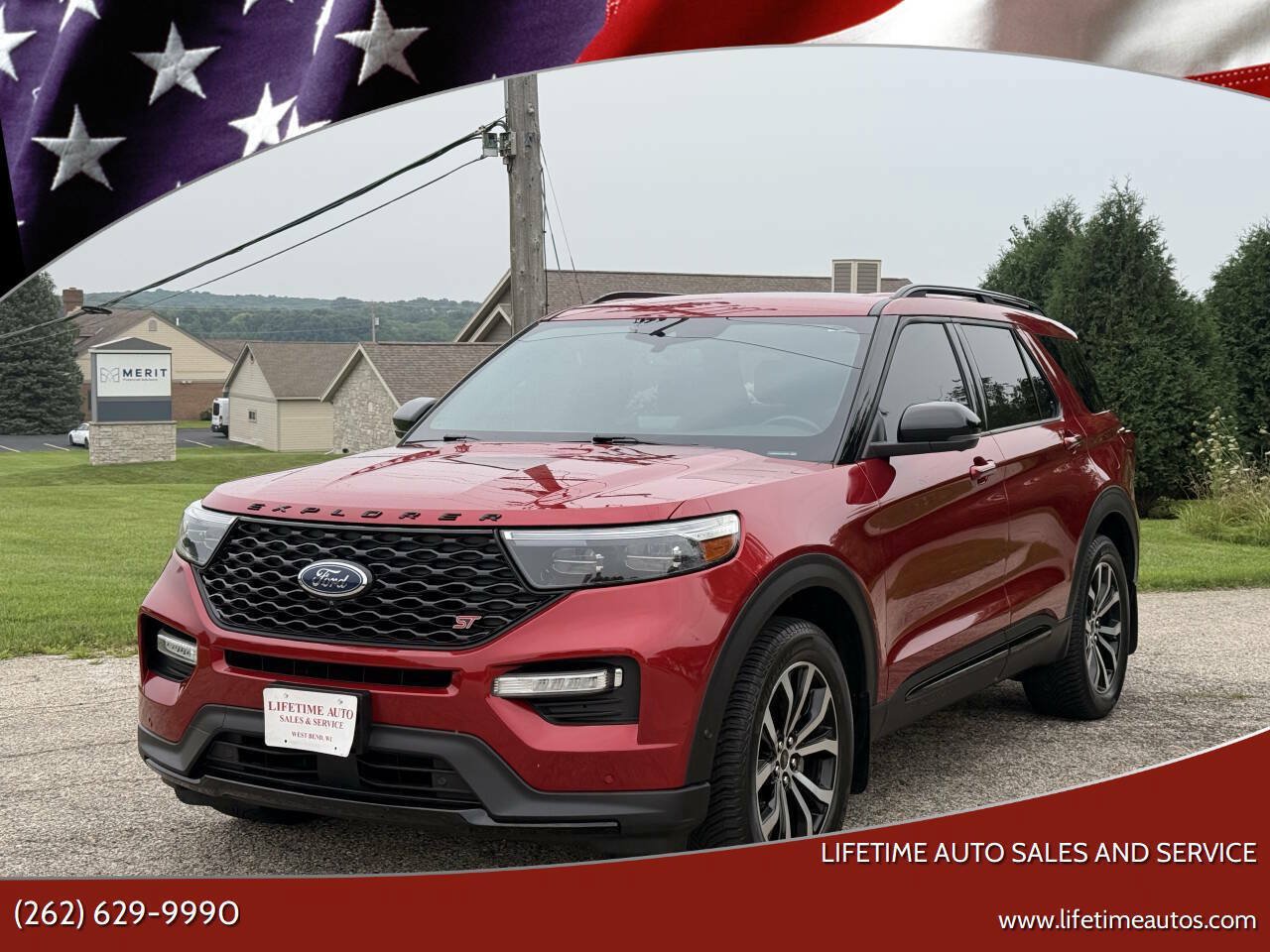 Used 2020 Ford Explorer ST w/ Premium Technology Package AWD/4WD image 1