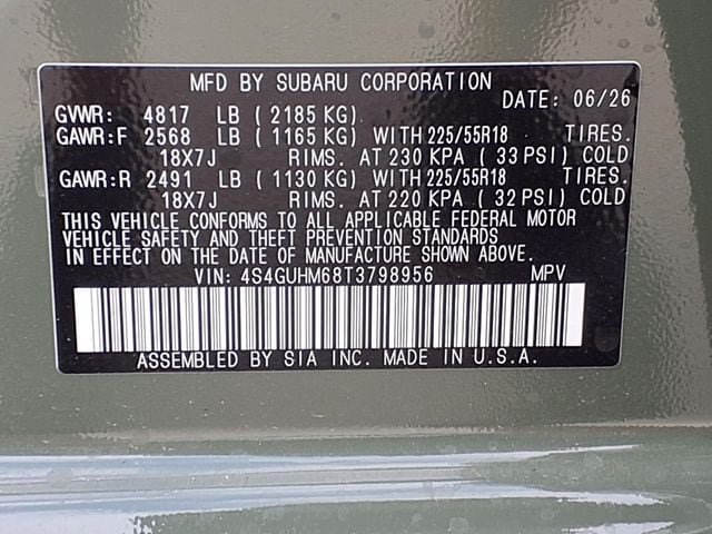New 2026 Subaru Crosstrek 2.5i Limited AWD/4WD image 10