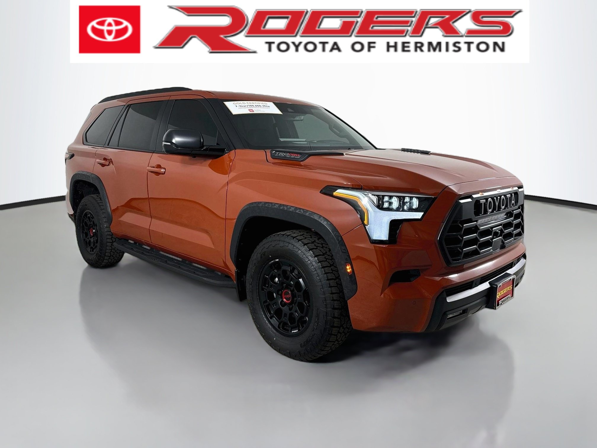 Certified 2024 Toyota Sequoia TRD Pro AWD/4WD image 1