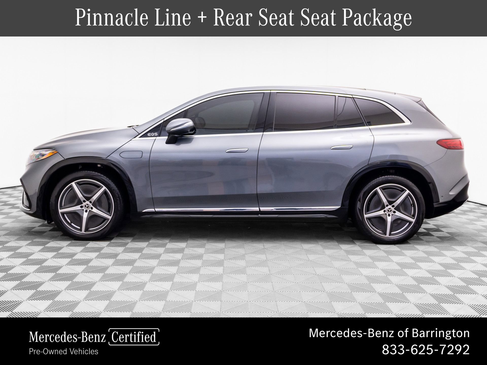 Used 2023 Mercedes-Benz EQS 580 4MATIC SUV image 2