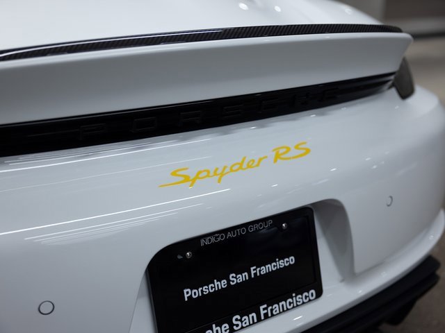 Certified 2025 Porsche 718 Boxster Spyder RS image 25
