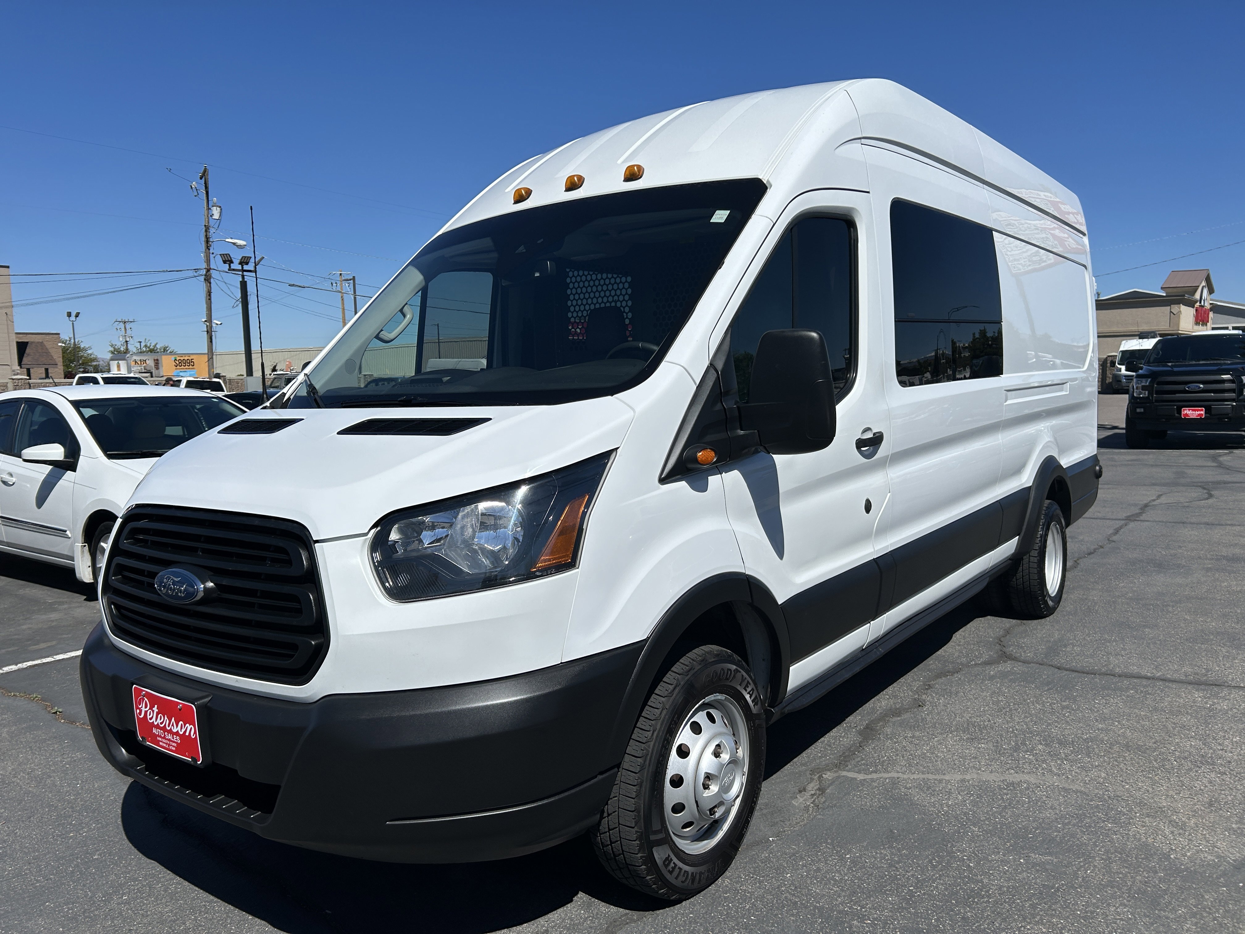 Used 2019 Ford Transit 350 148 High Roof Extended DRW RWD image 3