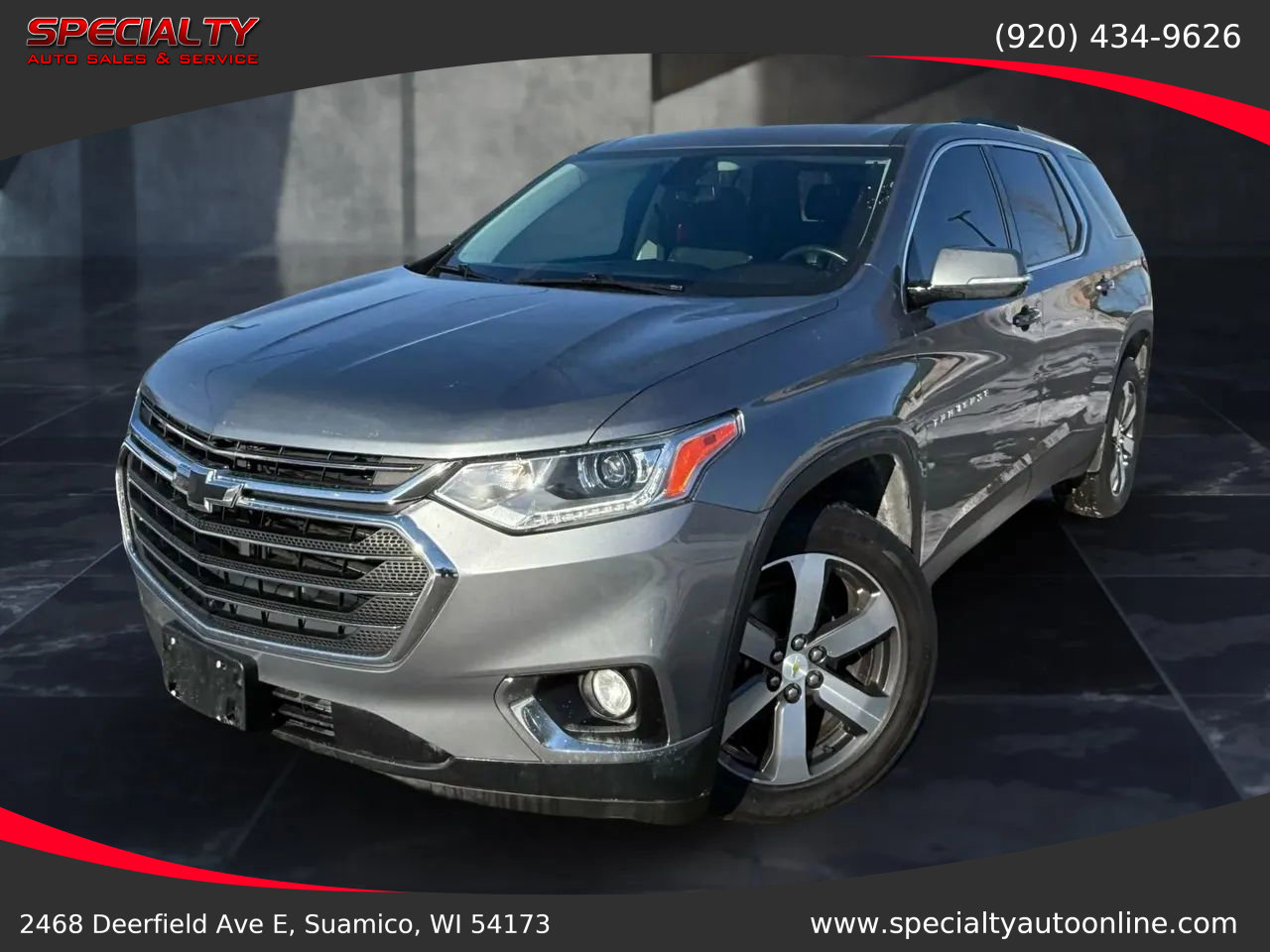 Used 2018 Chevrolet Traverse LT